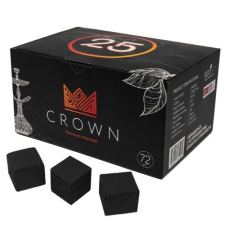 Уголь Crown 72шт 25мм