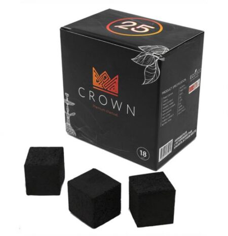 Уголь Crown 18шт 25мм