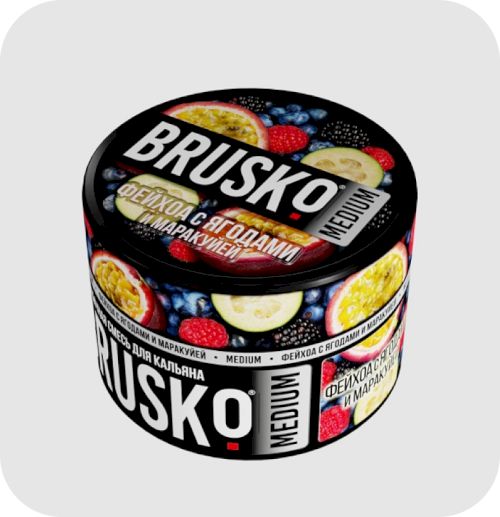 Brusko 50гр (Фейхоа с ягодами и маракуйей)