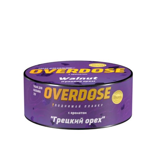 Overdose 25гр Walnut (Грецкий орех)