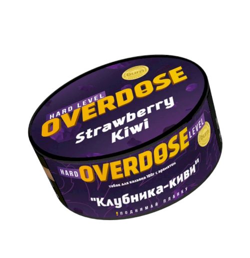 Overdose 100гр Strawberry Kiwi (Клубника киви)