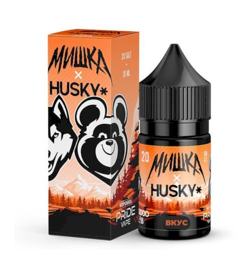 Жидкость Мишка&Husky 30мл 20мг легкий (Ягодный мармелад)
