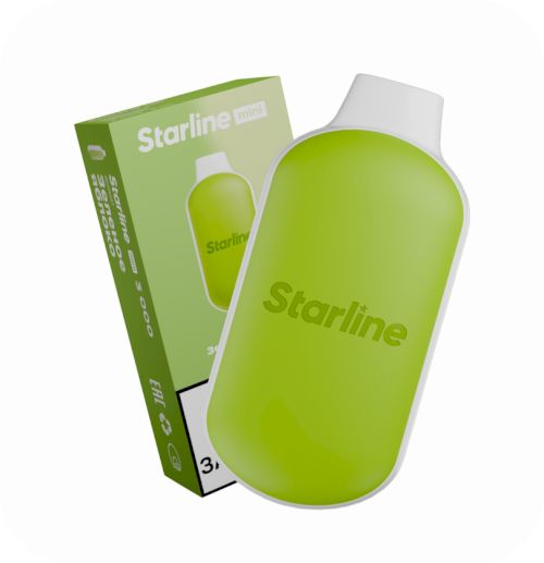Starline mini 3000 затяжек (Ананас)