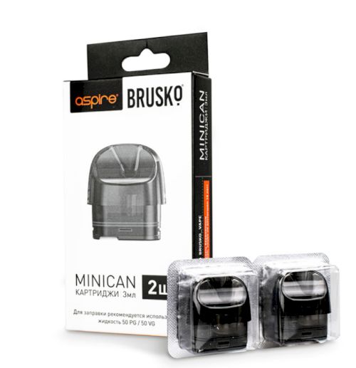 Сменный картридж Brusko Minican, 3.0 мл, 0.8 Ом