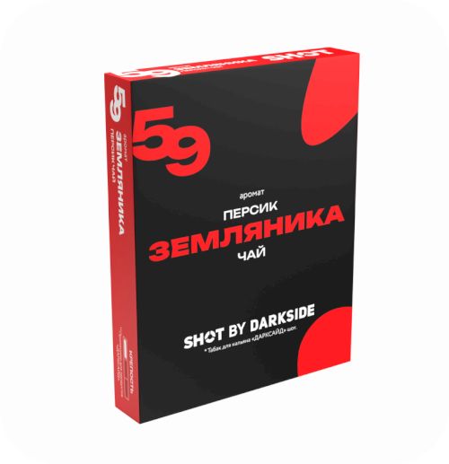 DS Shot 25гр 59 (Земляника, Персик, Чай)