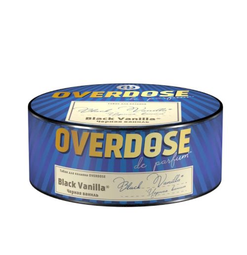 Overdose 25 гр Black Vanilla (Черная ваниль)